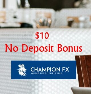 $10 No Deposit Bonus – ChampionFX