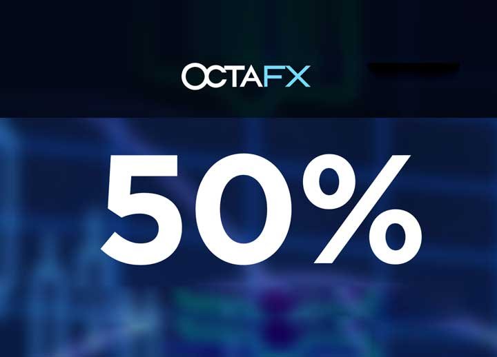 50% Bonus on Initial Deposit – OctaFX