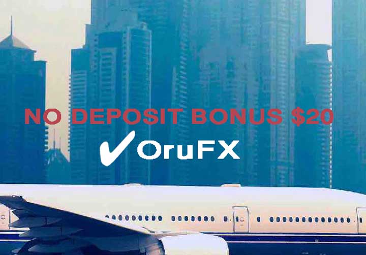 20$ No Deposit Bonus – OruFx