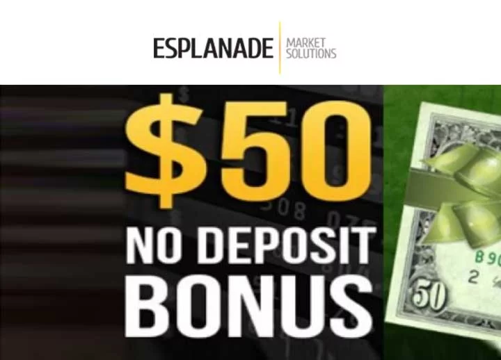 No Deposit Welcome Bonus – Esplanade