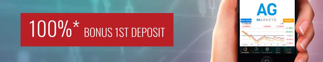 100% First Deposit Bonus AG Markets