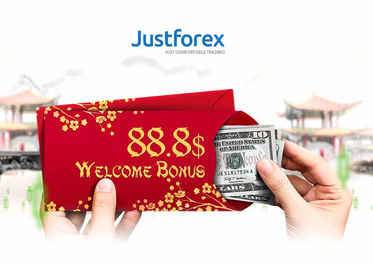 $88.8 Chinese New Year, NO-Deposit Bonus – JustMarkets