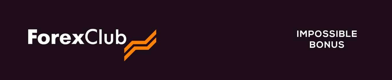 Forexclub promo Bonus