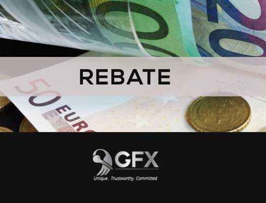 $3 USD rebate per lot traded – GFX