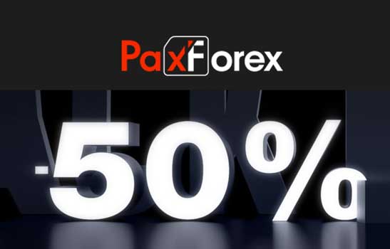Black Friday 50% Less Deposit – PaxForex