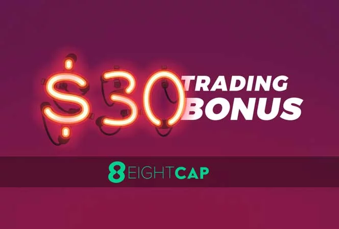 30 USD no-deposit bonus (Ended) – EightCap