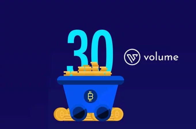$30 Crypto Forex Bonus – VolumeFX