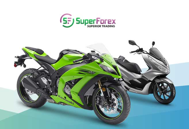 Forex Copy System, Win a Sports Bike – SuperForex