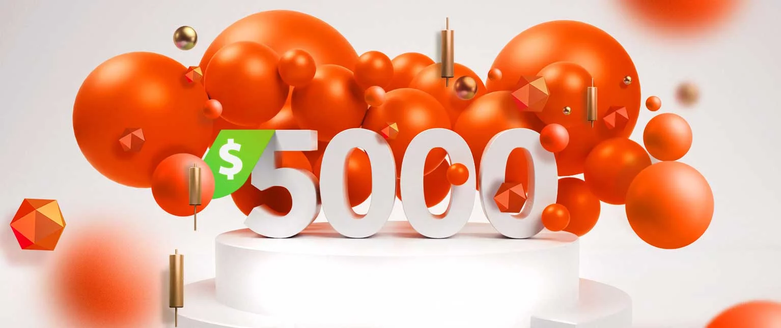 The Big $5000 – FXTM’s Biggest Deposit Bonus Ever!