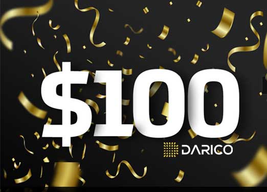 $100 No Deposit Trading Bonus – Darico