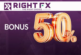50% Tradable Bonus – RightFX