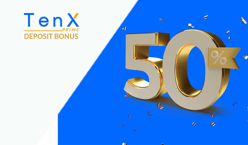TenX Prime deposit bonus