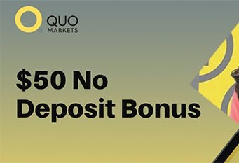 No Deposit Bonus $50 USD – QuoMarkets
