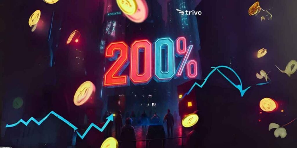 200% on Your First Deposit Trive