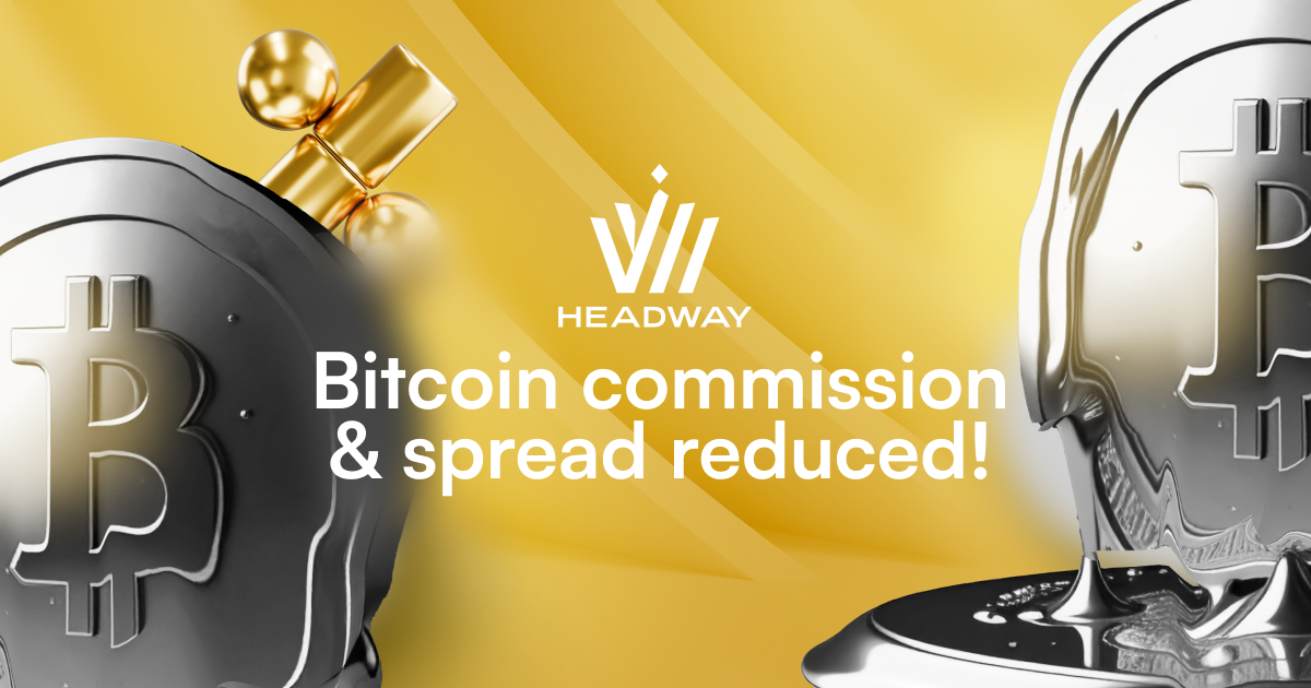 Headway Reduces BTC Trading Commissions by 65%