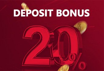 Welcome Deposit Bonus 20% – Tickmill