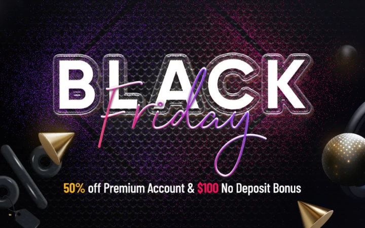 $100 Black Friday no deposit bonus – inveslo