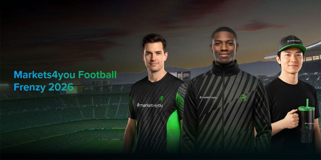 Markets4you Football Frenzy 2026 Trading Rewards