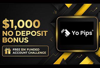 $1000 Funded Account, No Deposit Bonus – YoPips