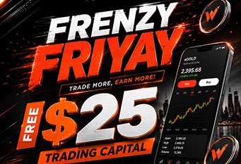 $25 Welcome No Deposit Bonus – Weby Markets
