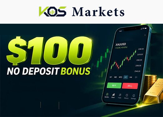 No Deposit Bonus $100 – KOS Markets